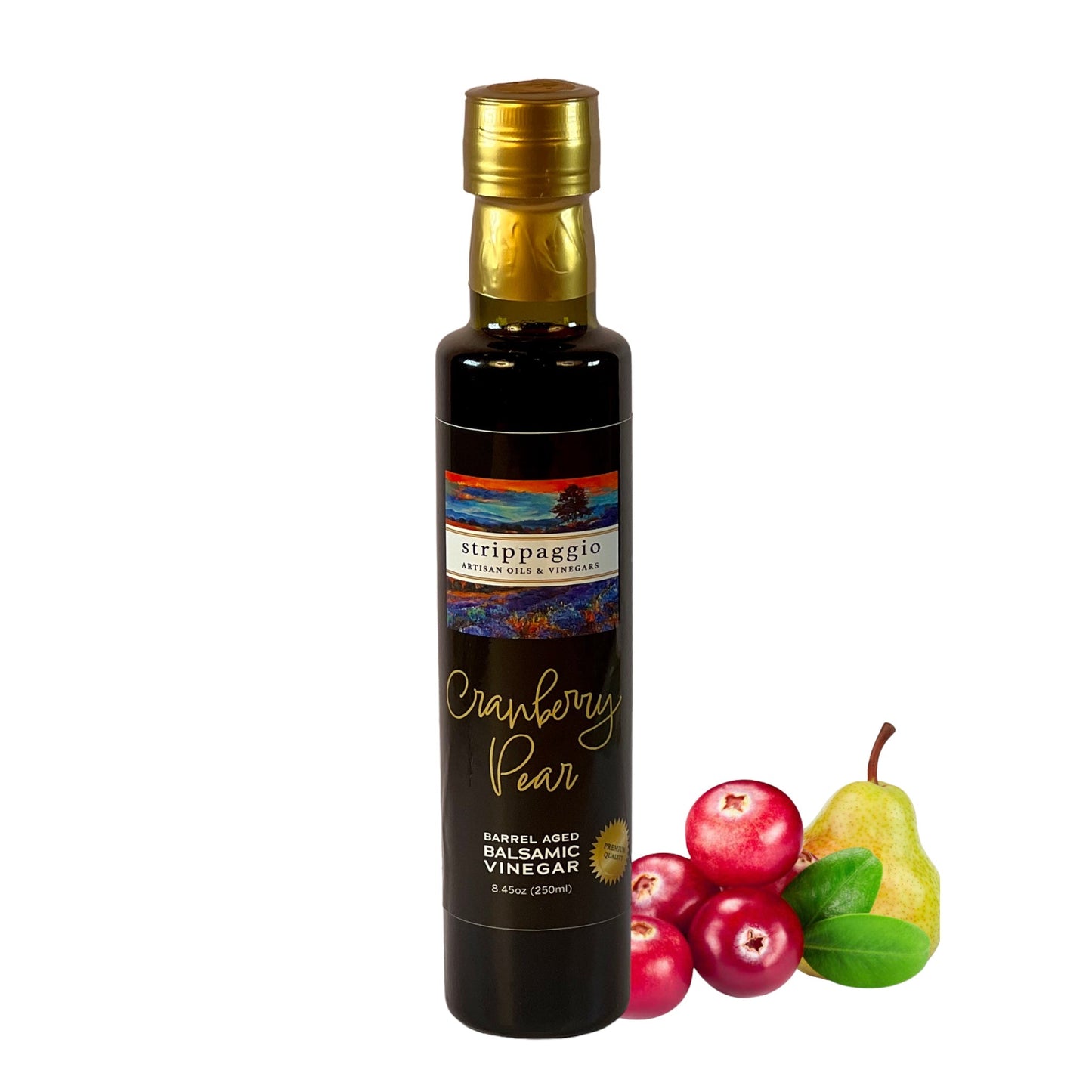 Cranberry Pear Balsamic Vinegar - Strippaggio