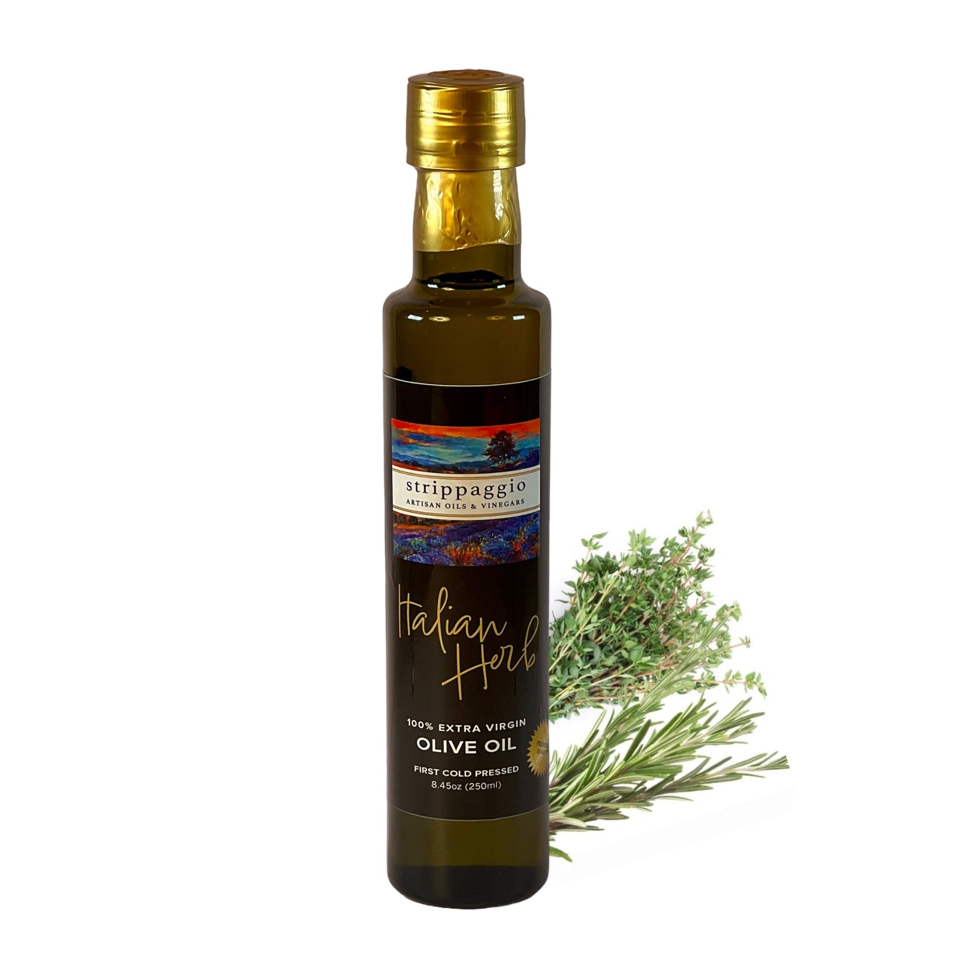Italian Herb Extra Virgin Olive Oil - Strippaggio