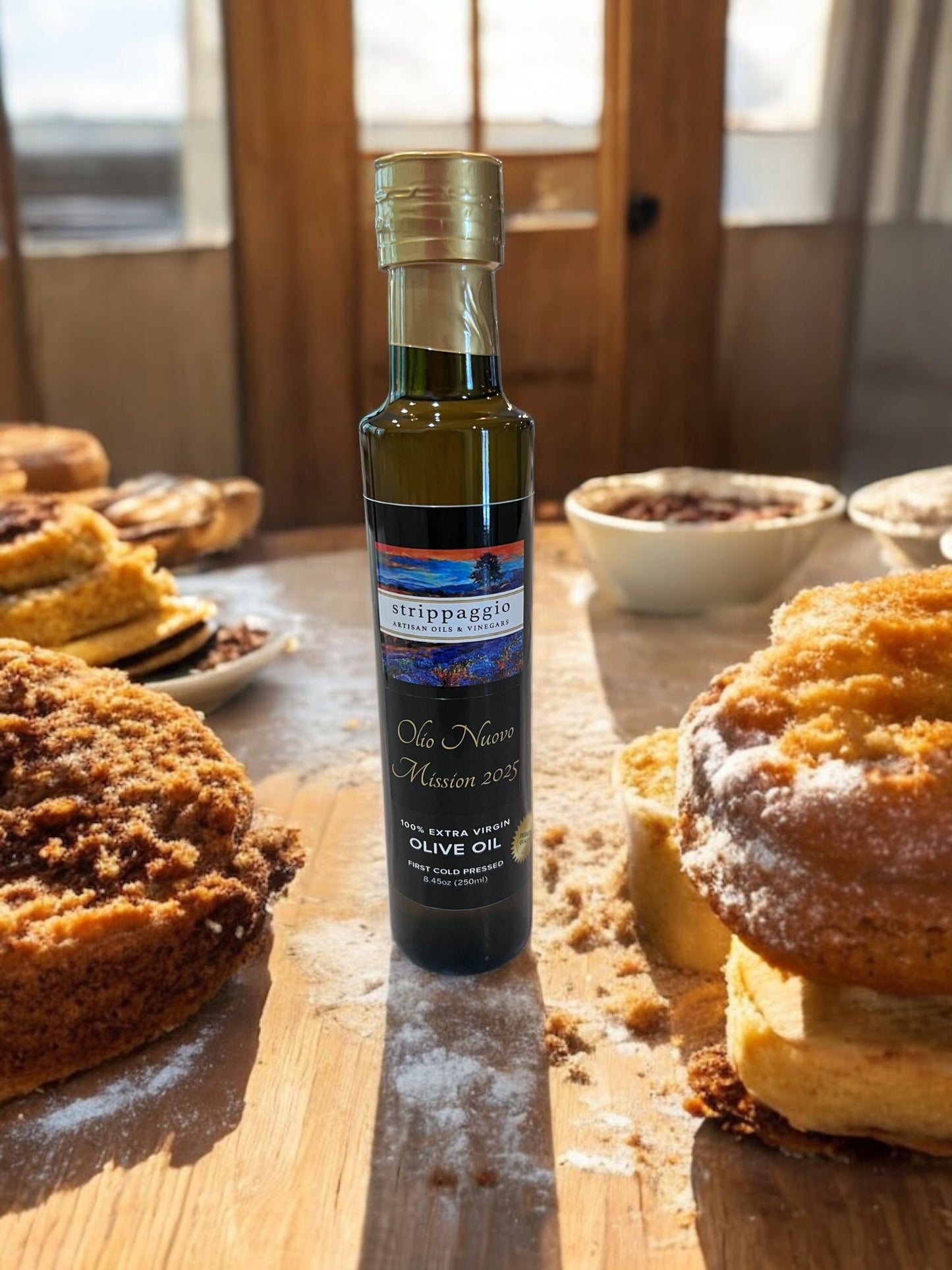 Mission Extra Virgin Olive Oil - Olio Nuovo 2025 - Strippaggio