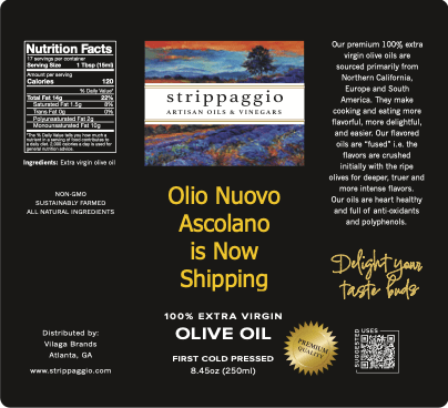 Olio Nuovo 2025 - Ascolano - Strippaggio