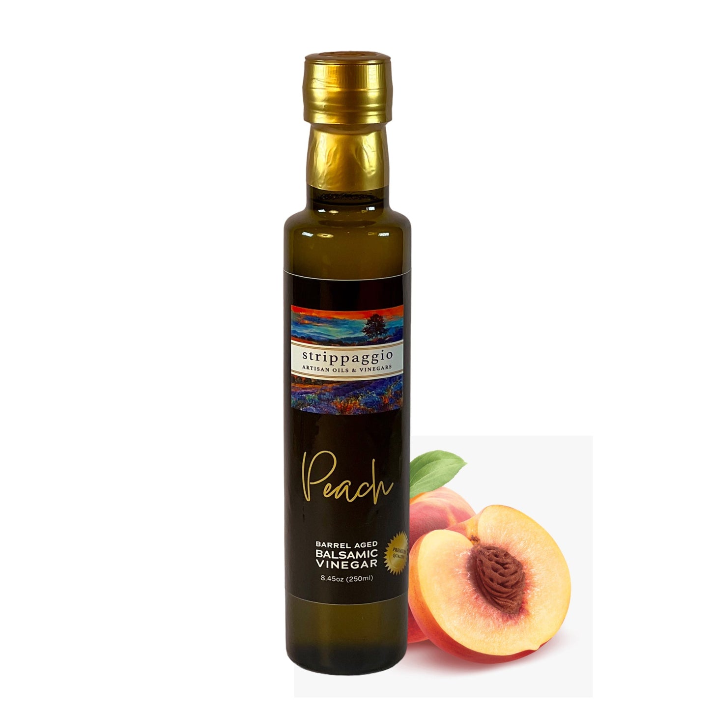 Peach Balsamic Vinegar - Strippaggio