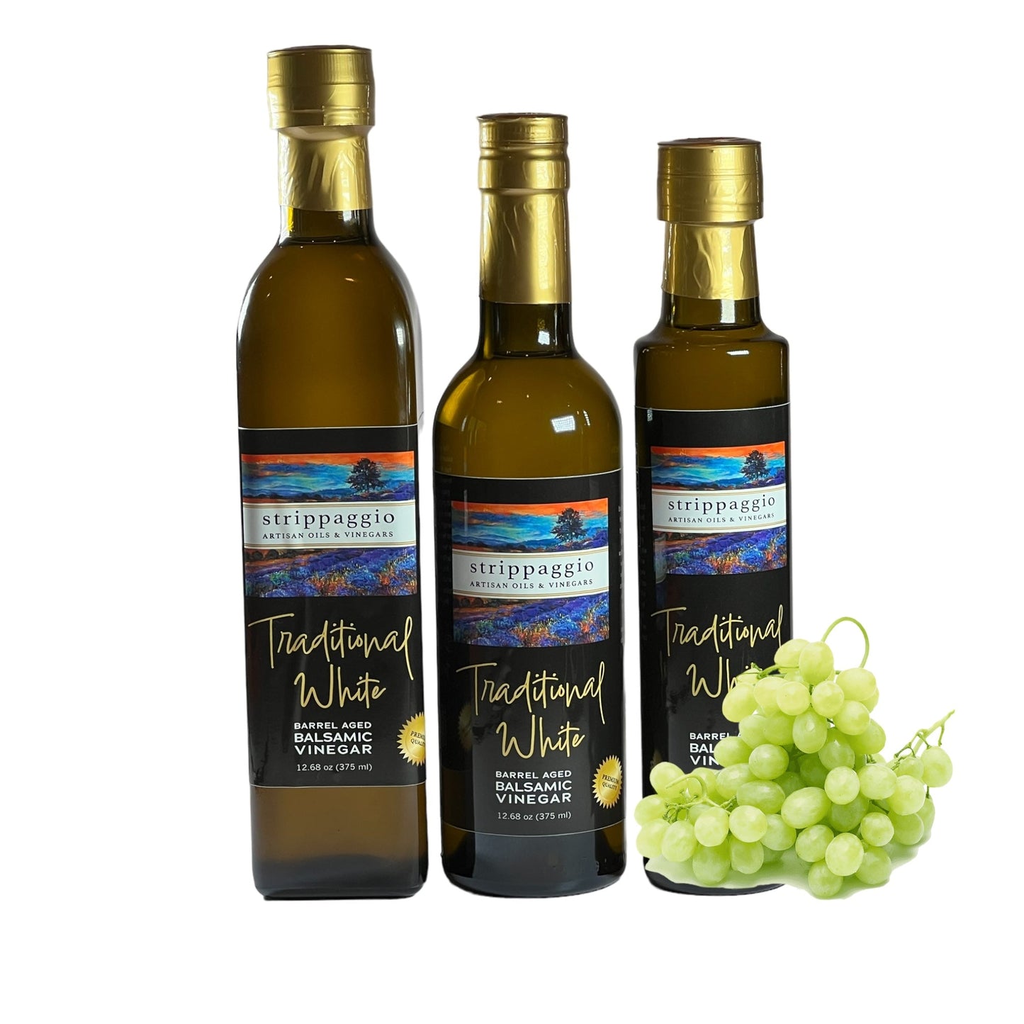 Traditional White Barrel Aged Balsamic Vinegar - Strippaggio